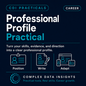 Professional Profile Practical